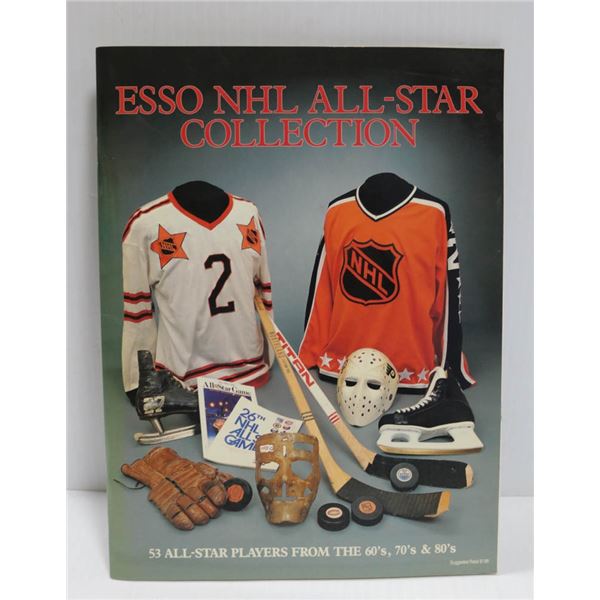 ESSO NHL ALL STAR COLLECTOR ALBUM COMPLETE