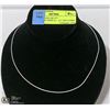 Image 1 : .925 STERLING SILVER NECKLACE-DISPLAY NOT INCLUDED