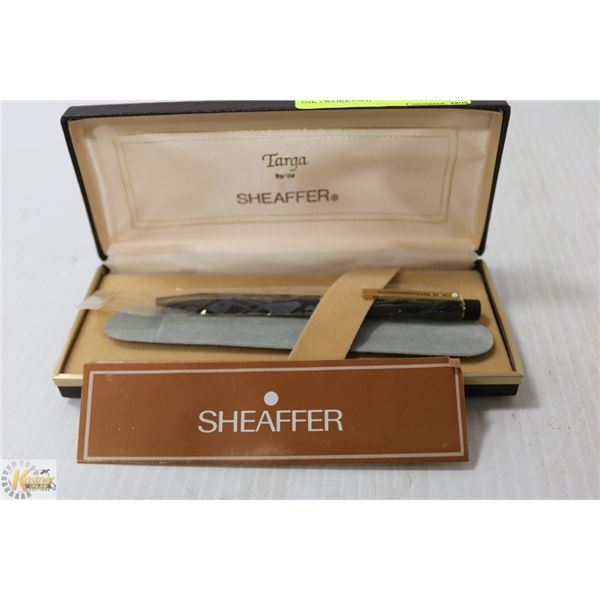 VINTAGE SHEAFFER PEN WITH BLUE INK (WORKING)