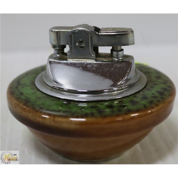 1950'S UFO STYLE LIGHTER POTTERY