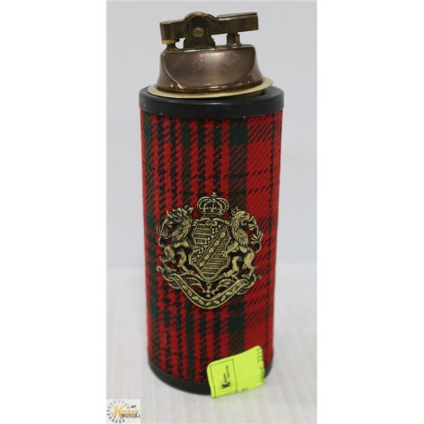 1960'S SCOTTISH CREST KILT LIGHTER TALL