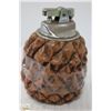 Image 1 : 1960'S PINEAPPLE BASE LIGHTER HEAVY RESIN