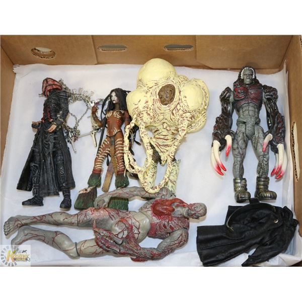 VINTAGE COLLECTIBLE ACTION FIGURE LOT