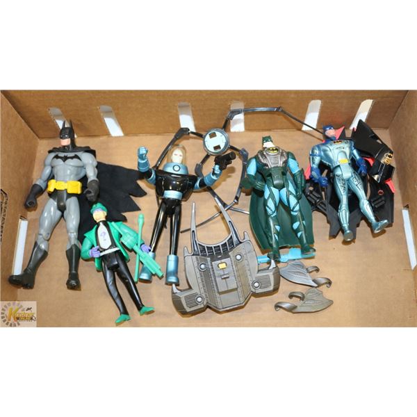 VINTAGE BATMAN COLLECTIBLE ACTION FIGURE LOT