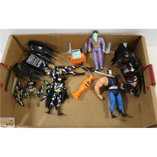VINTAGE BATMAN ACTION FIGURE LOT