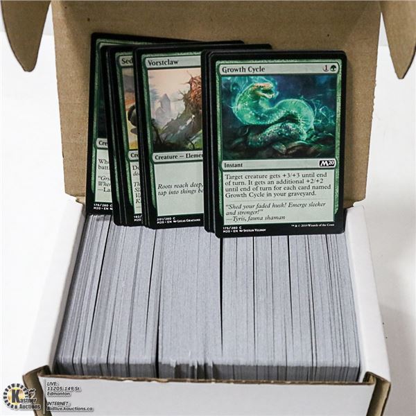 BOX OF MAGIC THE GATHERING CARDS