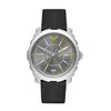 Image 1 : NEW DIESEL 46MM GREY DIAL LEATHER STRAP MSRP $220