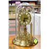 Image 1 : ERGO BRASS ANNIVERSARY CLOCK, 11" TALL