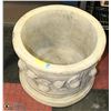 Image 1 : CONCRETE POT, USED FOR GLASS COFFEE TABLE, PLANTS,
