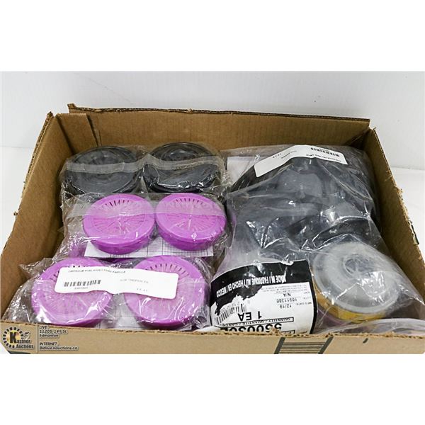 NEW HALFMASK WITH 6 SETS OF FILTERS