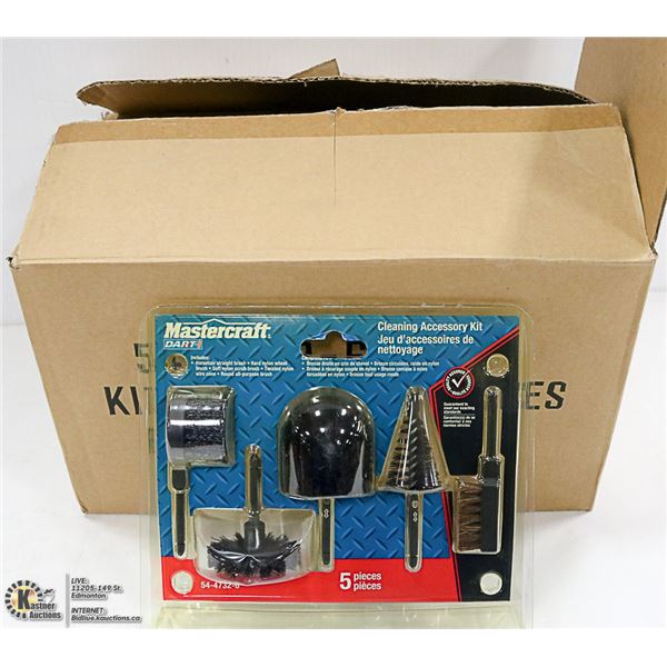 6 NEW PACKS OF MASTERCRAFT CLEANING ACCESSORY