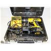Image 1 : DEWALT 14.4v DRILL, CHARGER, CASE AND BATTERIES