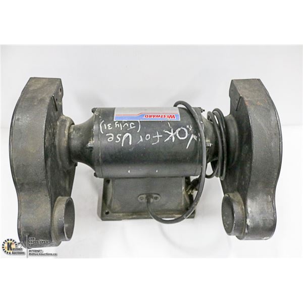 WESTWARD HEAVY DUTY BENCH GRINDER