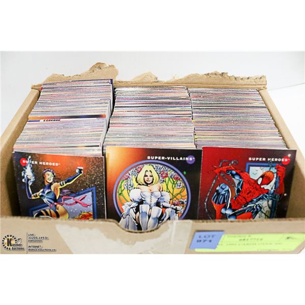 MARVEL 1992 CARDS OVER 500 CARDS