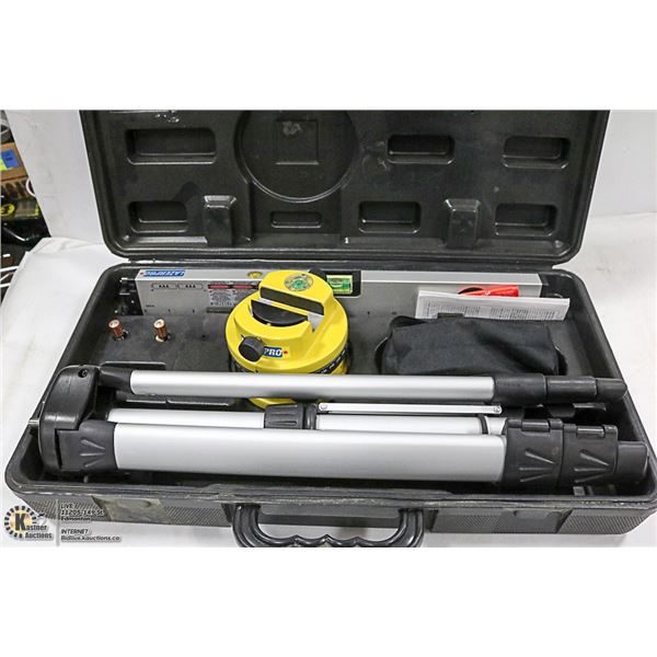 LASERPRO LASER LEVEL KIT WITH TRIPOD & CASE