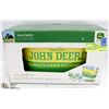 Image 1 : JOHN DEERE PINT GLASS BEVERAGE W/ TUB SET IN BOX