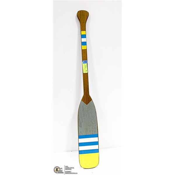 DECORATIVE BOAT PADDLE DECOR