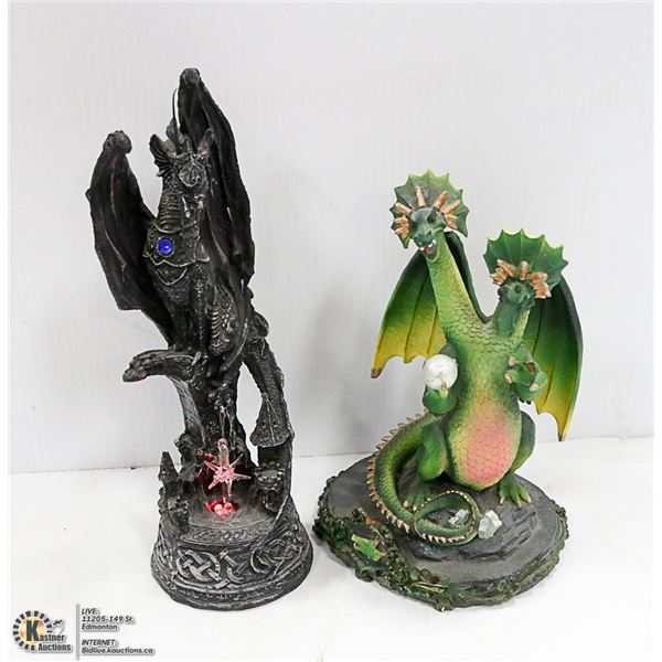 LIGHT UP DRAGON AND GREEN DRAGON