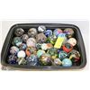 Image 1 : VINTAGE MARBLES FROM THE 1950'S