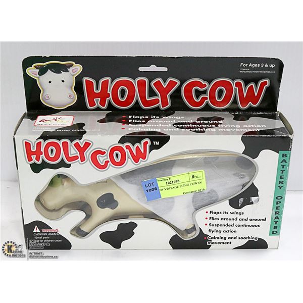 HOLY COW VINTAGE FLING COW IN BOX