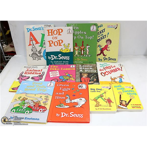 VINTAGE DR SEUSS  RECALLED BOOK LOT