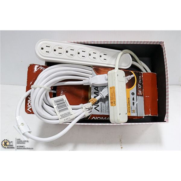 ELECTRICAL CORDS AND PLUGS 24' INCLUDED NEW IN