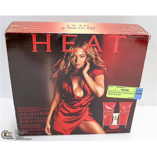 BEYONCE HEAT PERFUME GIFT PACK BOX SET