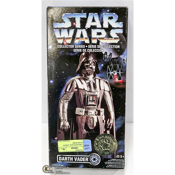 12" NIB 1996 GOLD SEAL DARTH VADER STAR WARS