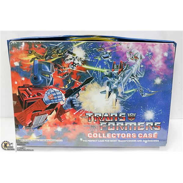 1984 ORIGINAL TRANS FORMERS COLLECTORS CASE