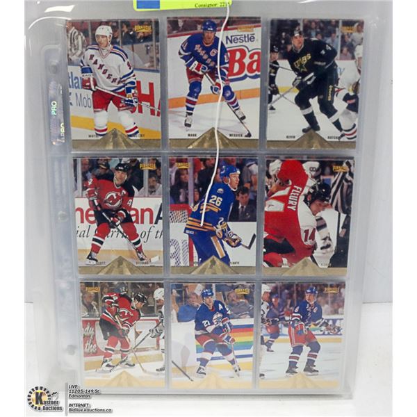96-97 PINNACLE COMPLETE CARD SET