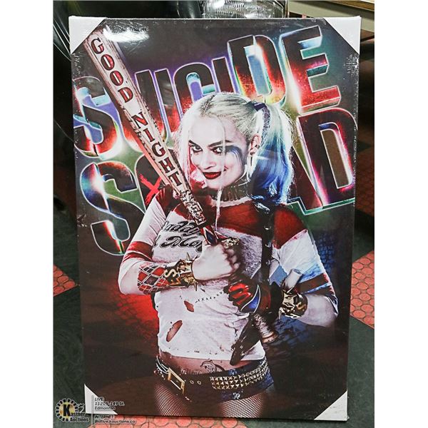 NEW SUICIDE SQUAD ON CANVAS