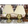 Image 1 : SET OF 2 BRASS LAMPS