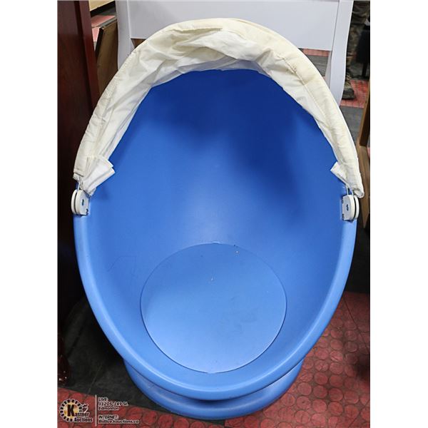 CHILD'S COVERED EGG CHAIR