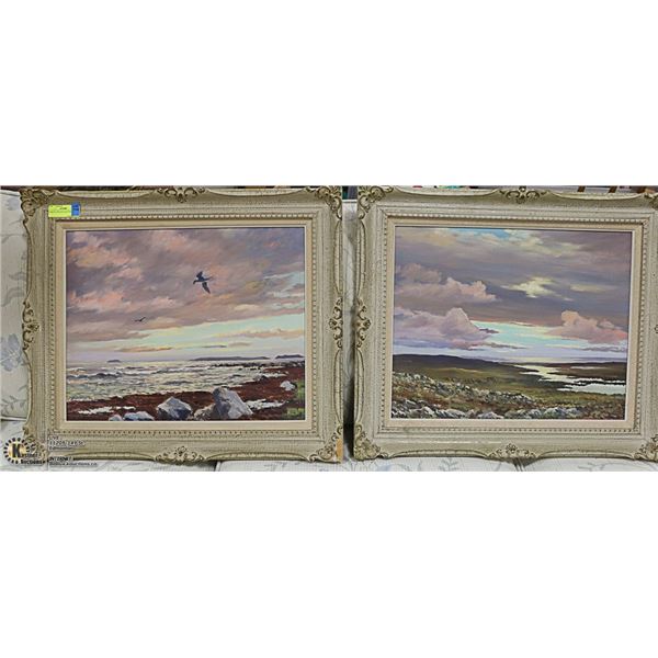PAIR OF VINTAGE PAINTINGS