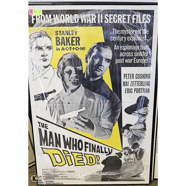 MOVIE POSTER MAN WHO FINALLY DIED