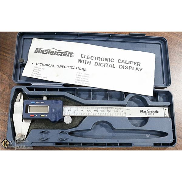 MASTERCRAFT ELECTRONIC CALIPER