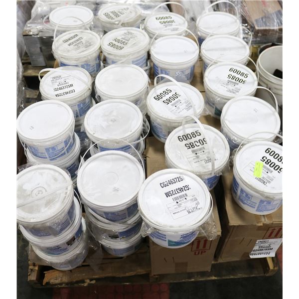 PALLET OF CONGOLEUM PREMIXED FLOORING GROUT