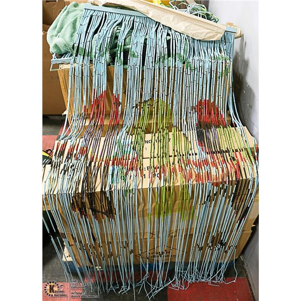 NEW BEADED CURTAIN / WALL HANGING WITH 3 PARROTS