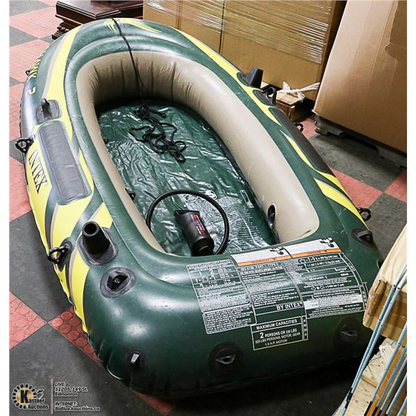 INTEX SEAHAWK 2 - TWO-PERSON INFLATABLE BOAT -