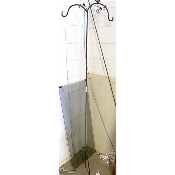 EXTERIOR BLK PLANT HANGING ROD