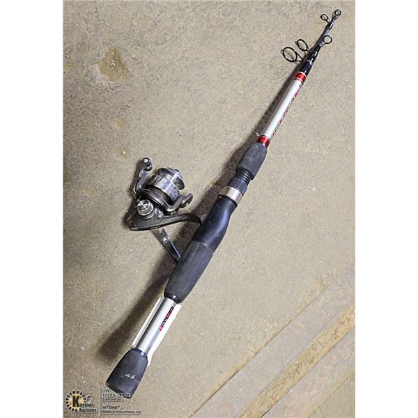 ELECAST NEW FISHING ROD AND REEL.