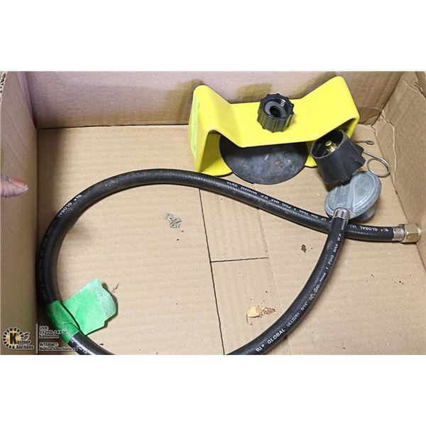 NEW BOAT ENGINE WATER FLUSH BRACKET.