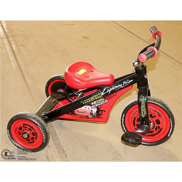 LIGHTNING MCQUEEN KIDS TRICYCLE