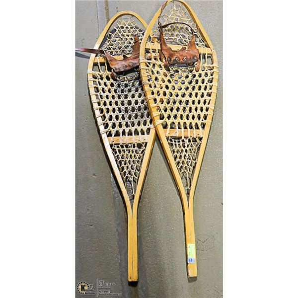 48 X 13.5" SNOW SHOES MADE IN NORTHERN MB.