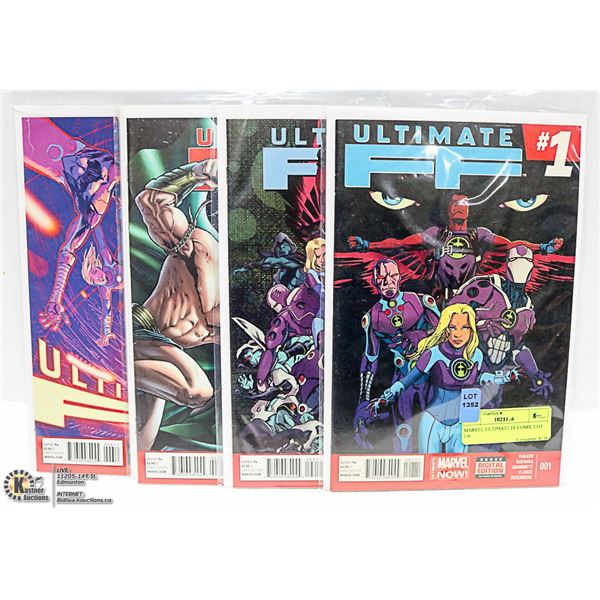 MARVEL ULTIMATE FF COMIC LOT 1-6