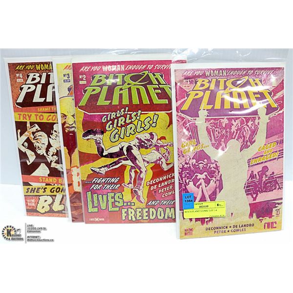 BITCH PLANET COMIC LOT 1-4