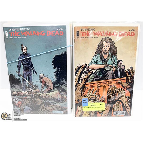 THE WALKING DEAD COMIC LOT 1-6
