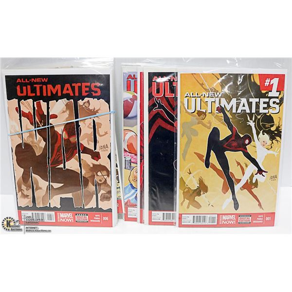 MARVEL ULTIMATES COMIC LOT 1-12