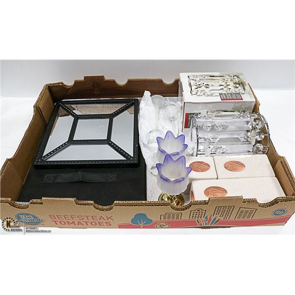 FLAT WITH NEW PORTE-LAMPION CRYSTAL TEALIGHT