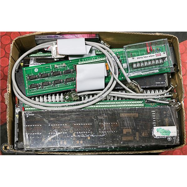 BOX OF ELECTRONIC COMPONENTS